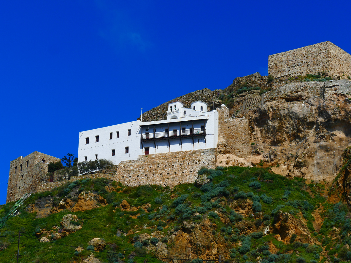 Monastery of Agios Georgios, island of Skyros: Sporades Archipelago