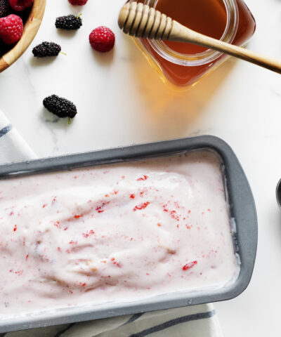 Παγωτό cheesecake με γιαούρτι