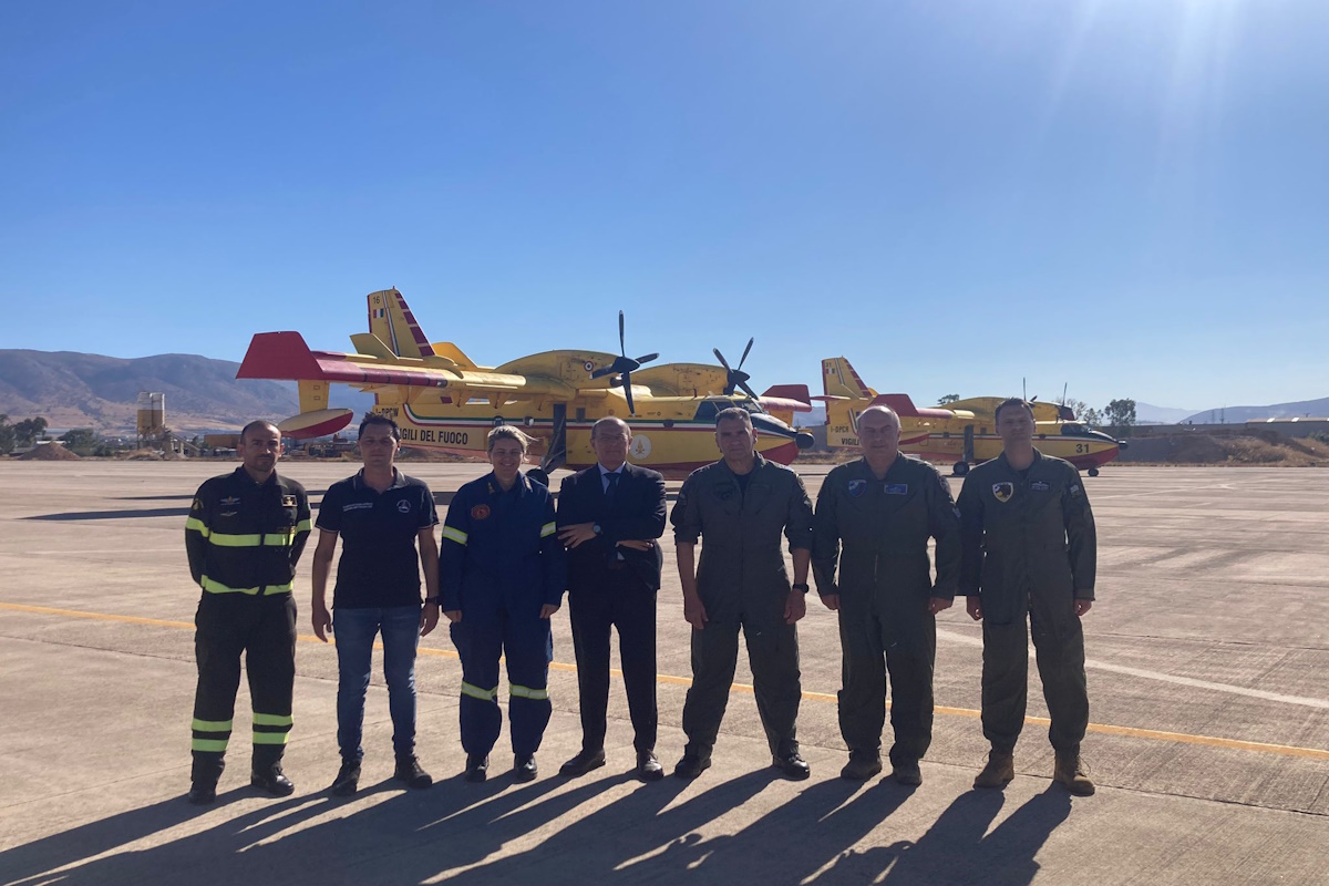 Ιταλικά Canadair στην Ελλάδα