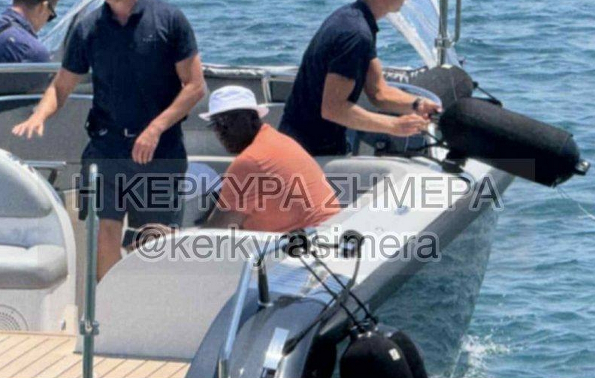 Ο Μάικλ Τζόρνταν στην Κέρκυρα