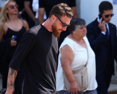 Ο Ζοσέ Σα στην κηδεία του Ντιόγκο Ζότα (ΦΩΤΟ REUTERS