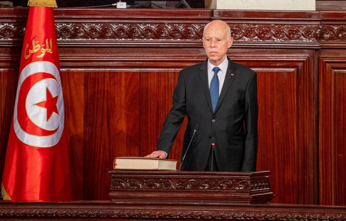 Ο πρόεδρος της Τυνησίας, Καΐς Σάγεντ