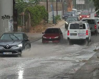 Βροχές στην Αττική