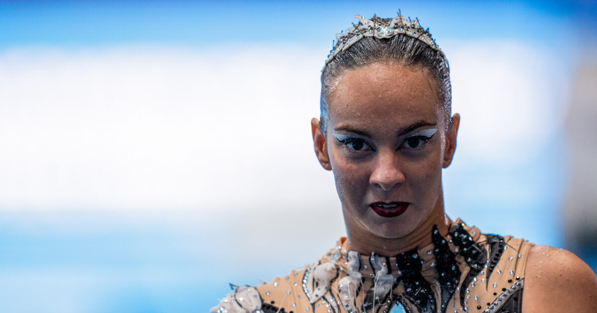 Zoe Karangelou qualified in the final solo final at the World Championship