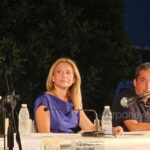 Η Μαρία Καρυστιανού σε εκδήλωση στα Χανιά