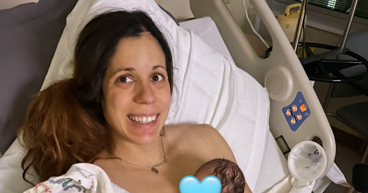 Katerina Stefanidis gave birth – his Olympic gold medalist became a mother for the first time