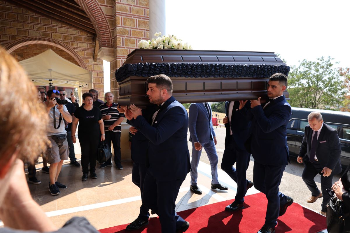 Κηδεία του Δημήτρη Ζαρζαβατσίδη 