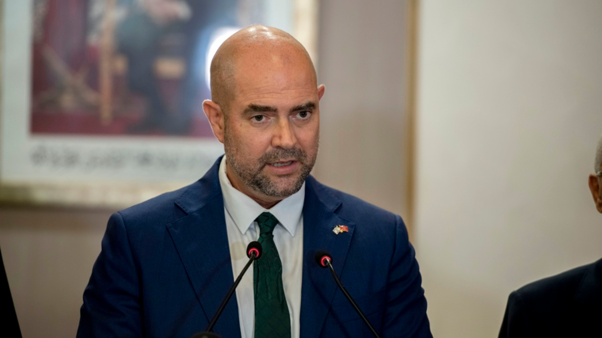 Ο πρόεδρος την Κνεσέτ, Αμίρ Οχάνα