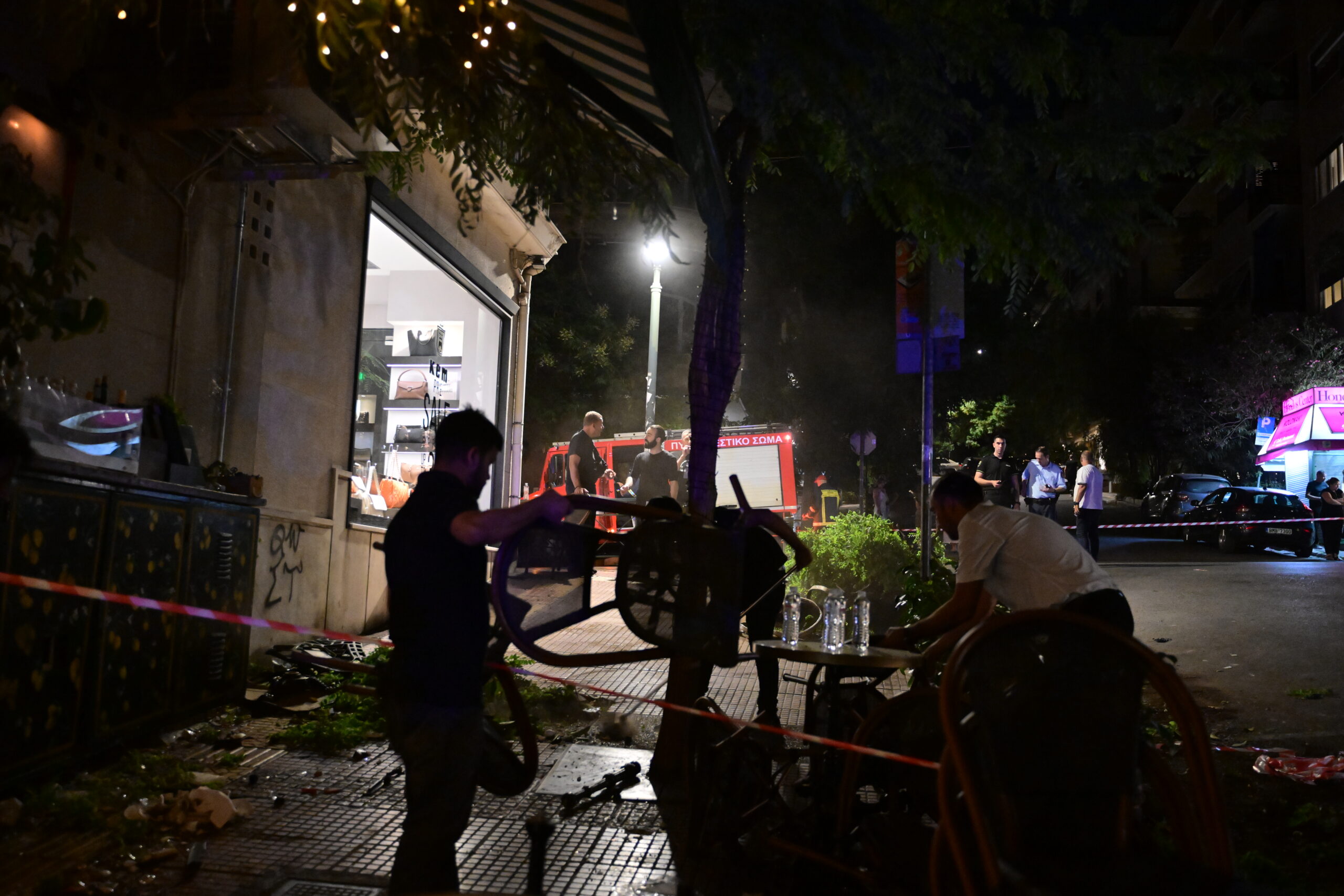 Μετά το τροχαίο στο Κολωνάκι
