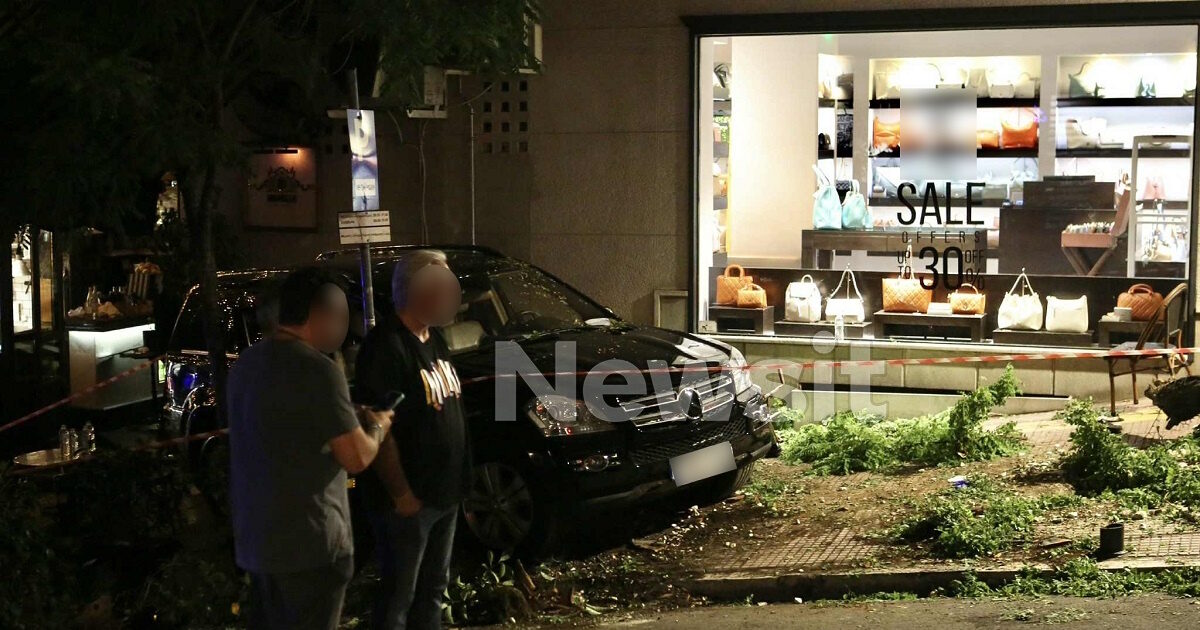 Kolonaki: 12 Wounded from the crazy jeep without a driver who fell into a restaurant – he had not put in handbrake