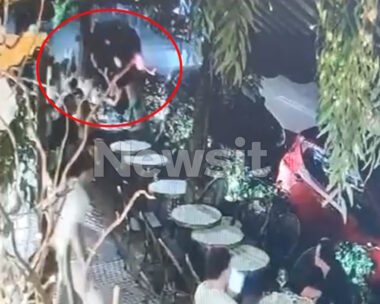 Η στιγμή που SUV πέφτει πάνω στο πλήθος