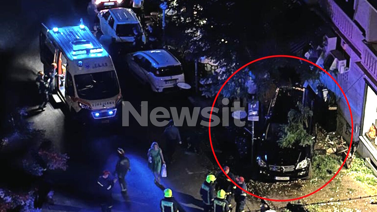 Μετά το τροχαίο στο Κολωνάκι