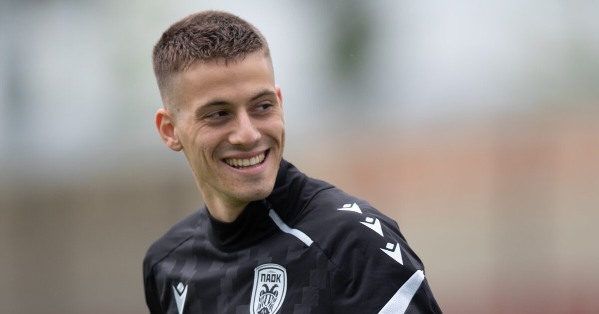 Giannis Constantelias Basic in PAOK’s friendly with Namegen