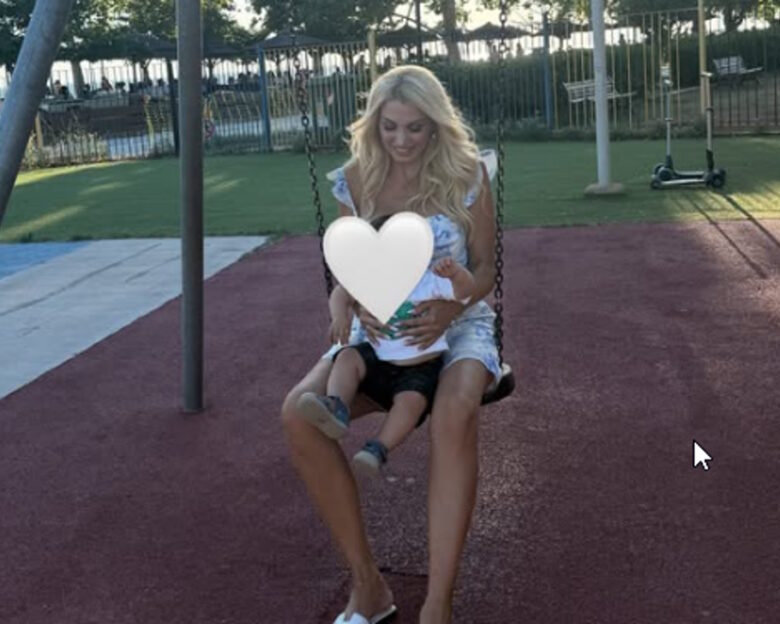 Κωνσταντίνα Σπυροπούλου: Οι δροσερές καλοκαιρινές βόλτες  με τους δύο γιούς της
