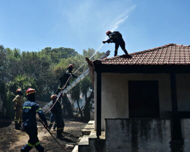 Φωτιά στο Κορωπί