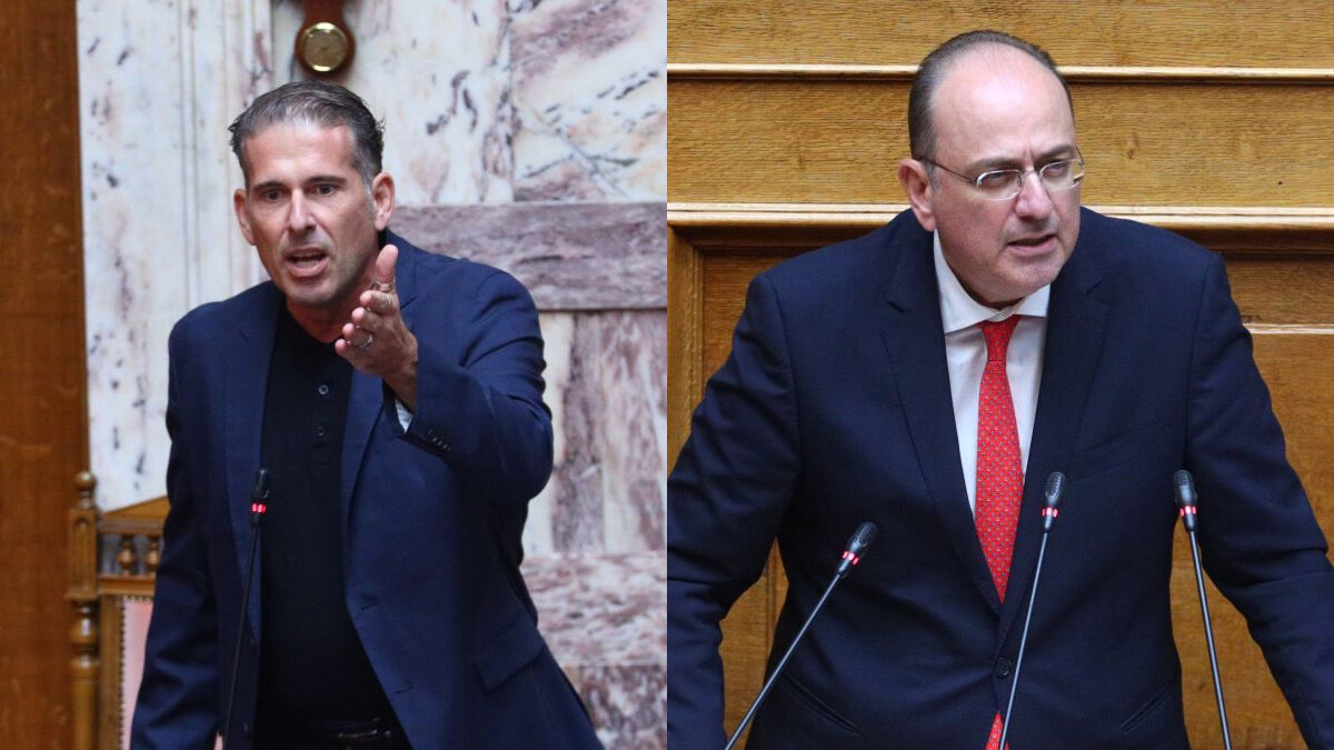 Οι Διαμαντής Καραναστάσης και Μακάριος Λαζαρίδης
