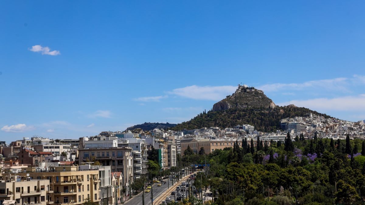 Ο λόφος του Λυκαβηττού