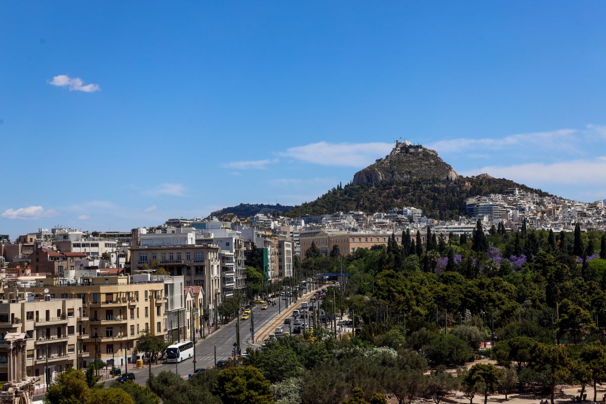 Ο λόφος του Λυκαβηττού