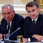 Ο Φρανσουά Μπαϊρού με τον Εμανουέλ Μακρόν