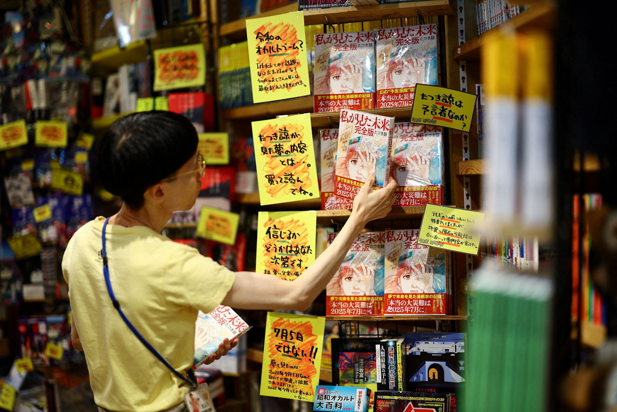 The 'prophetic' manga who has worried Japan for Mega - earthquake