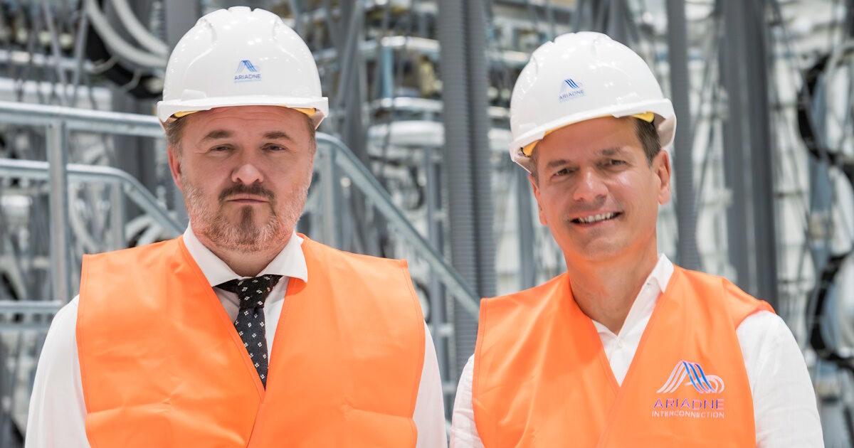 ADMIE’s neuralgic infrastructure in Attica was inspected by European Commissioner for Energy and Housing Dan Jorgensen
