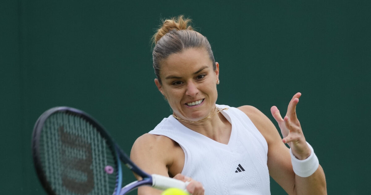 With Maria Sakkari the sports broadcasts of Thursday