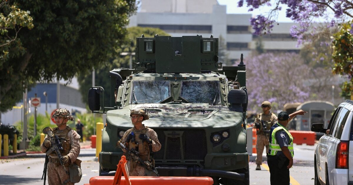 USA: The 700 marines who had been developed in Los Angeles are withdrawn