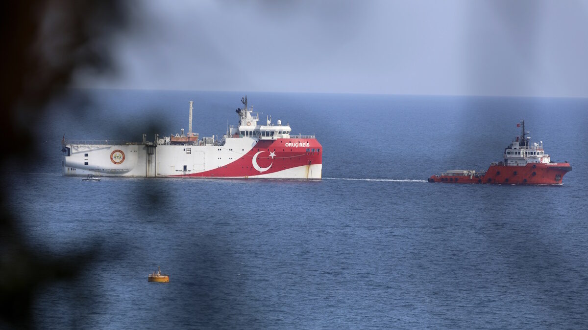 Το ερευνητικό σκάφος της Τουρκίας, Oruc Reis, στη Μεσόγειο