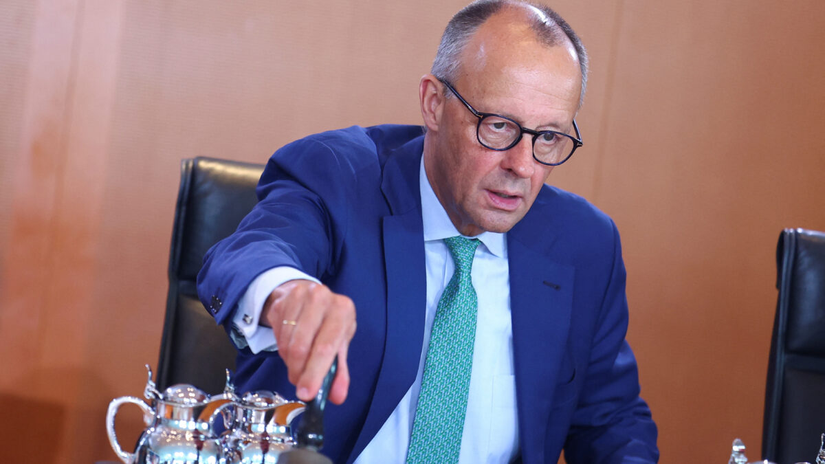 O Γερμανός καγκελάριος Φρίντριχ Μερτς