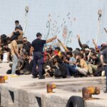 Μετανάστες που πέρασαν παράνομα στην Ελλάδα