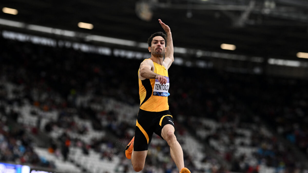 Ο Μίλτος Τεντόγλου στο Diamond League του Λονδίνου