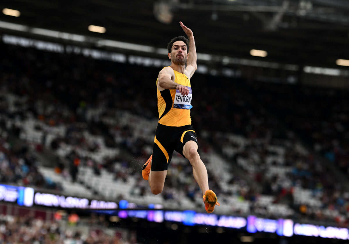 Ο Μίλτος Τεντόγλου στο Diamond League του Λονδίνου