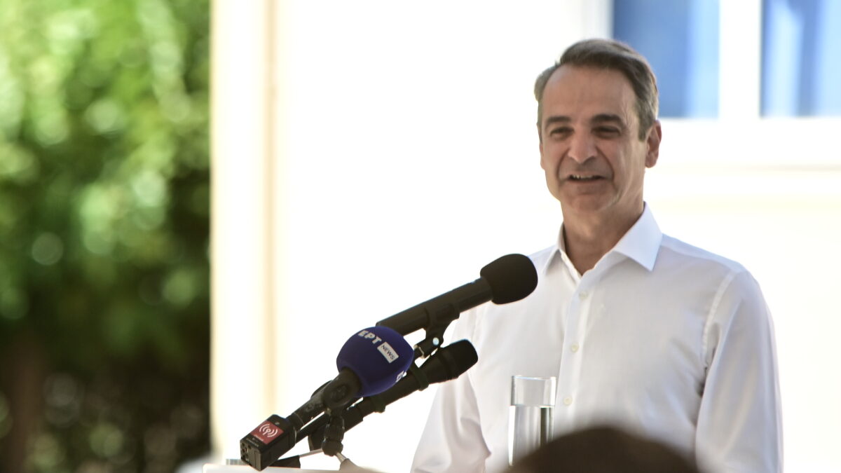 Ο πρωθυπουργός Κυριάκος Μητσοτάκης