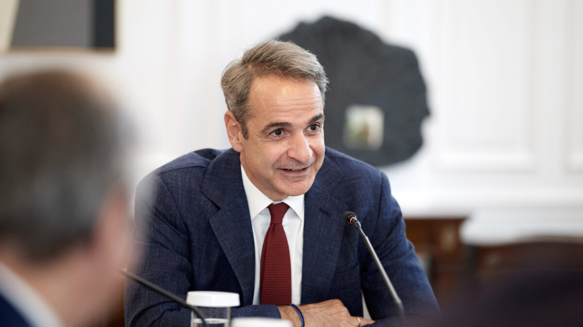 Ο Κυριάκος Μητσοτάκης