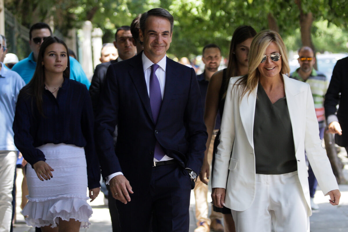 Από την ορκωμοσία του Κυριάκου Μητσοτάκη το 2019