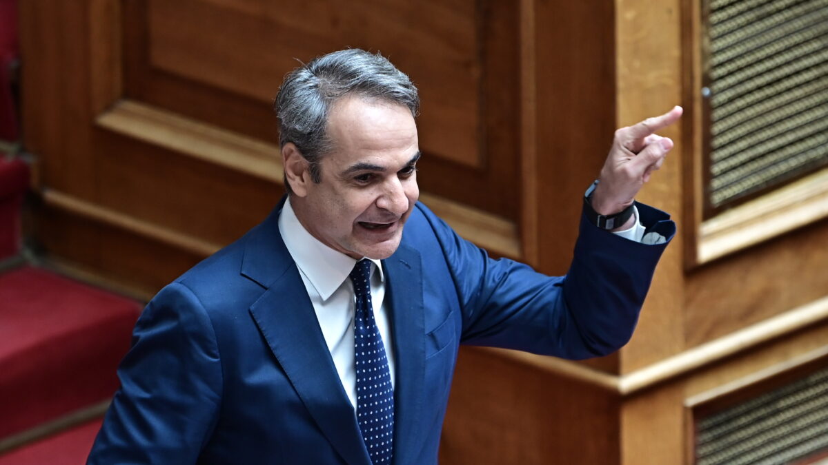 Ο Κυριάκος Μητσοτάκης