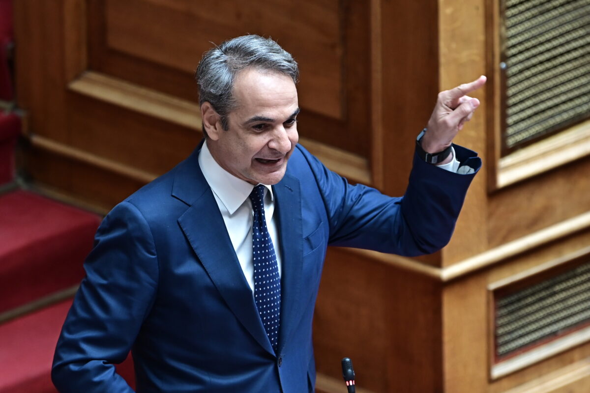 Ο Κυριάκος Μητσοτάκης