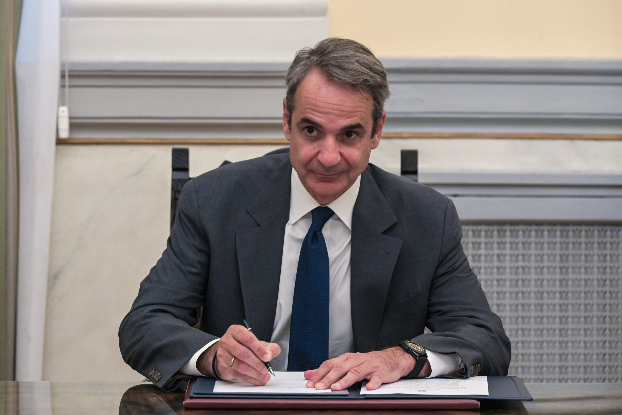 Ο Κυριάκος Μητσοτάκης