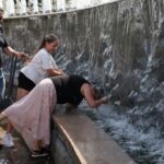 Όαση δροσιάς τα συντριβάνια της Μόσχας