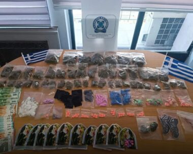 Τα ναρκωτικά που βρέθηκαν στην κατοχή των δύο ανήλικων στον Πειραιά
