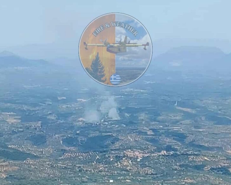 Φωτιά στη Μεσσηνία κοντά σε σπίτια στον Νερόμυλο: «Απομακρυνθείτε προς Καζάρμα» το μήνυμα του 112