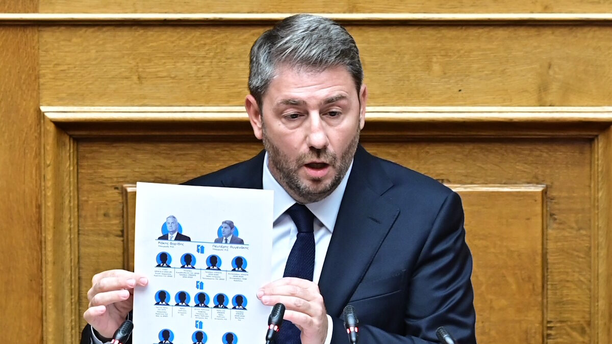 Ο Πρόεδρος του ΠΑΣΟΚ-Κινήματος Αλλαγής, Νίκος Ανδρουλάκης