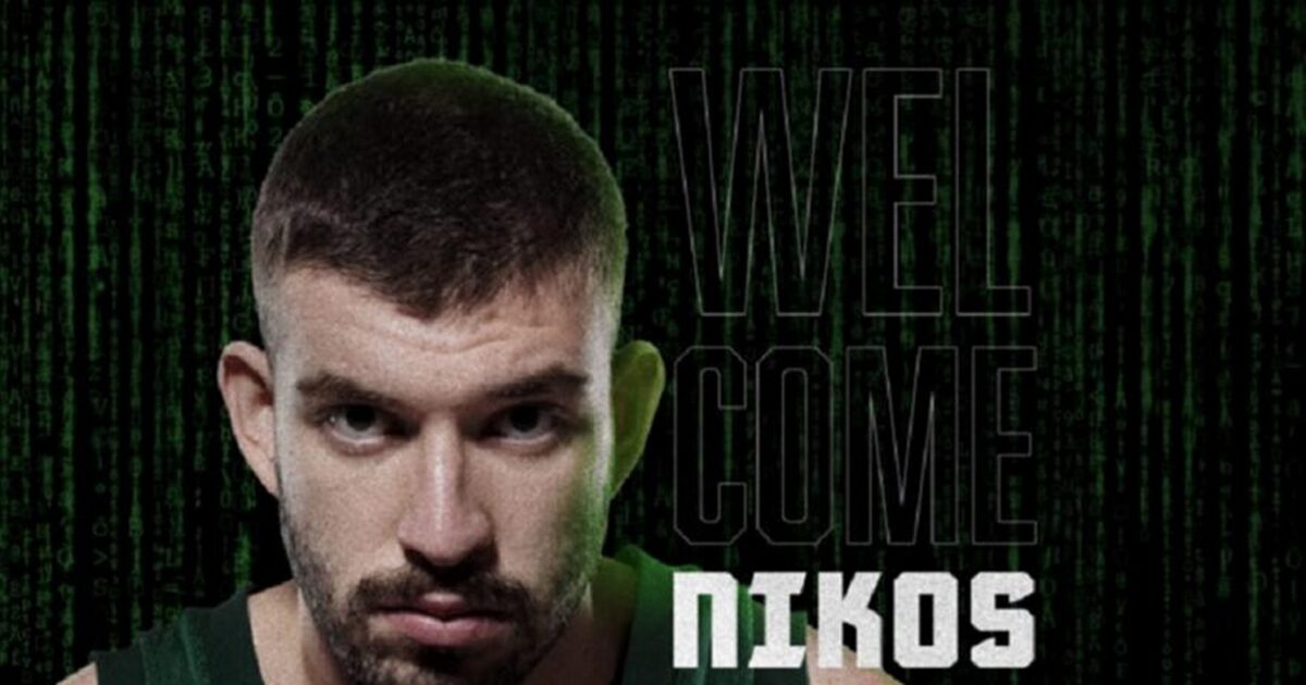 Nikos Rogavopoulos: His first photos in Panathinaikos and the number he will wear