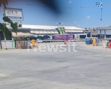 Η περιοχή στον Κολωνό που έγινε το περιστατικό