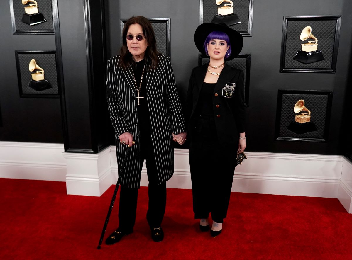 Ο Ozzy Osbourne με την κόρη του Κέλι το 2020