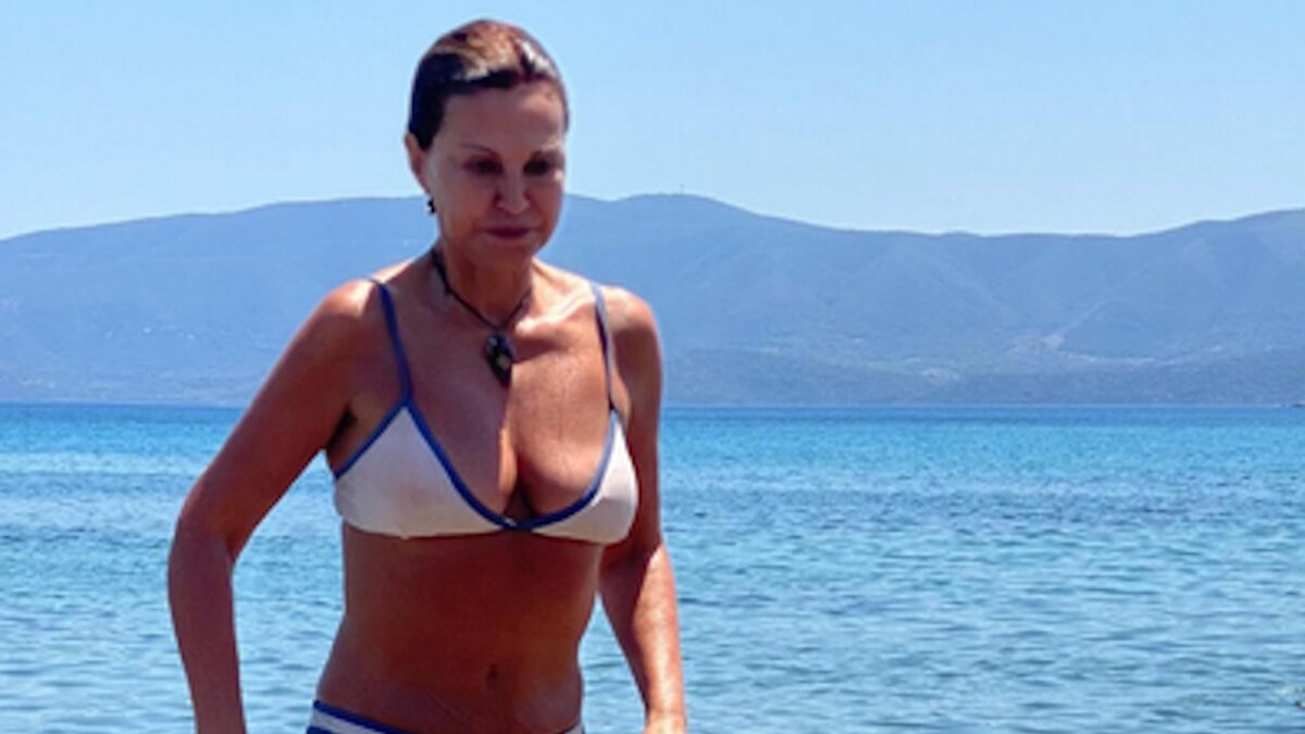 Η Αλεξάνδρα Παλαιολόγου σε εικόνα που δημοσιοποίησε στο Instagram