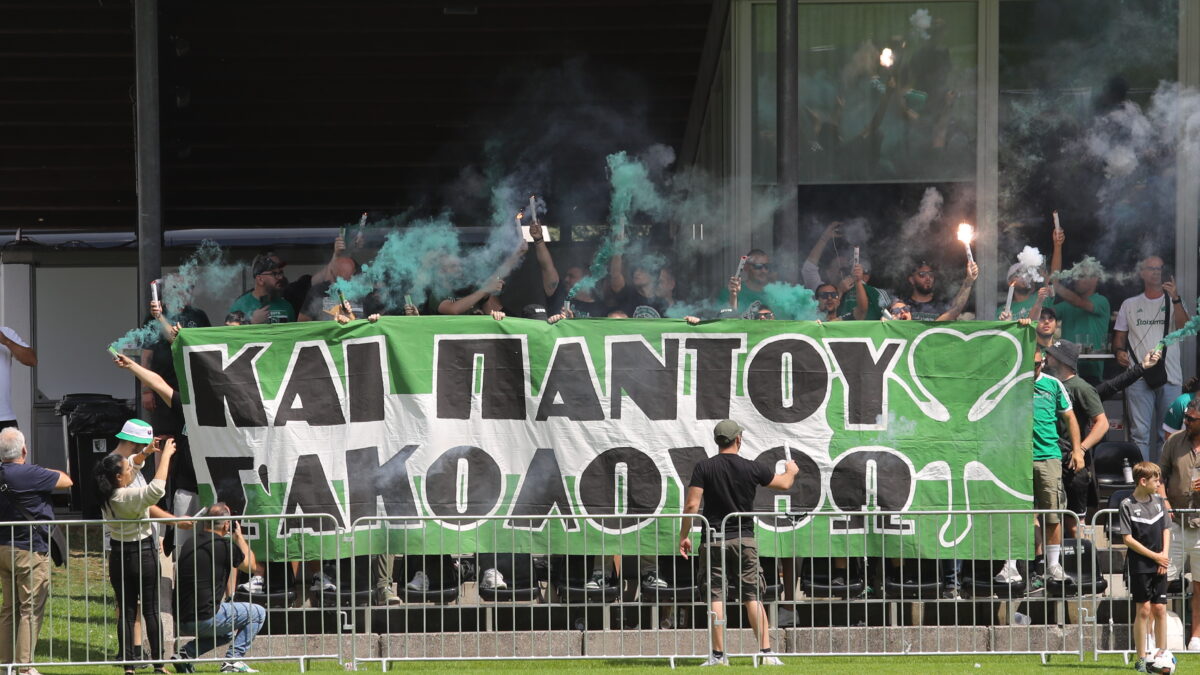 Oι οπαδοί του Παναθηναϊκού