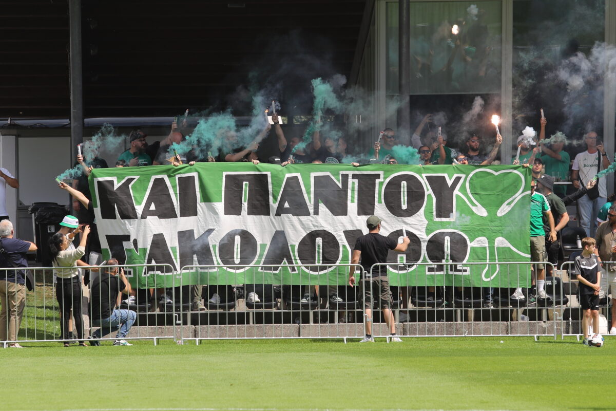Oι οπαδοί του Παναθηναϊκού