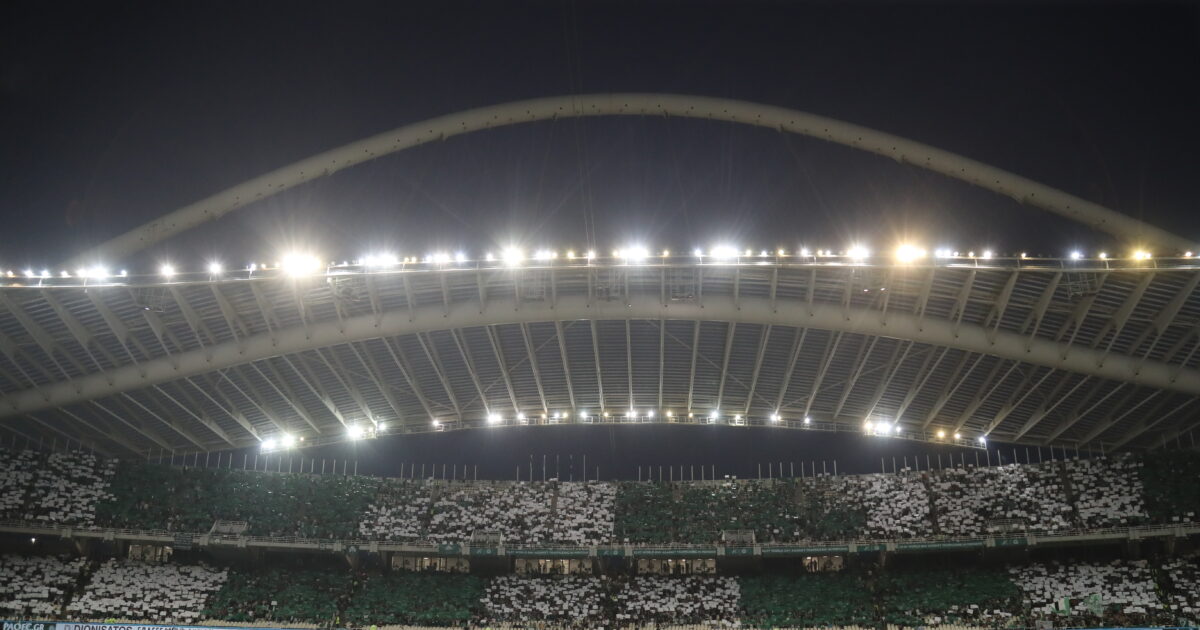 Panathinaikos – Rangers: The impressive clover fans at OAKA