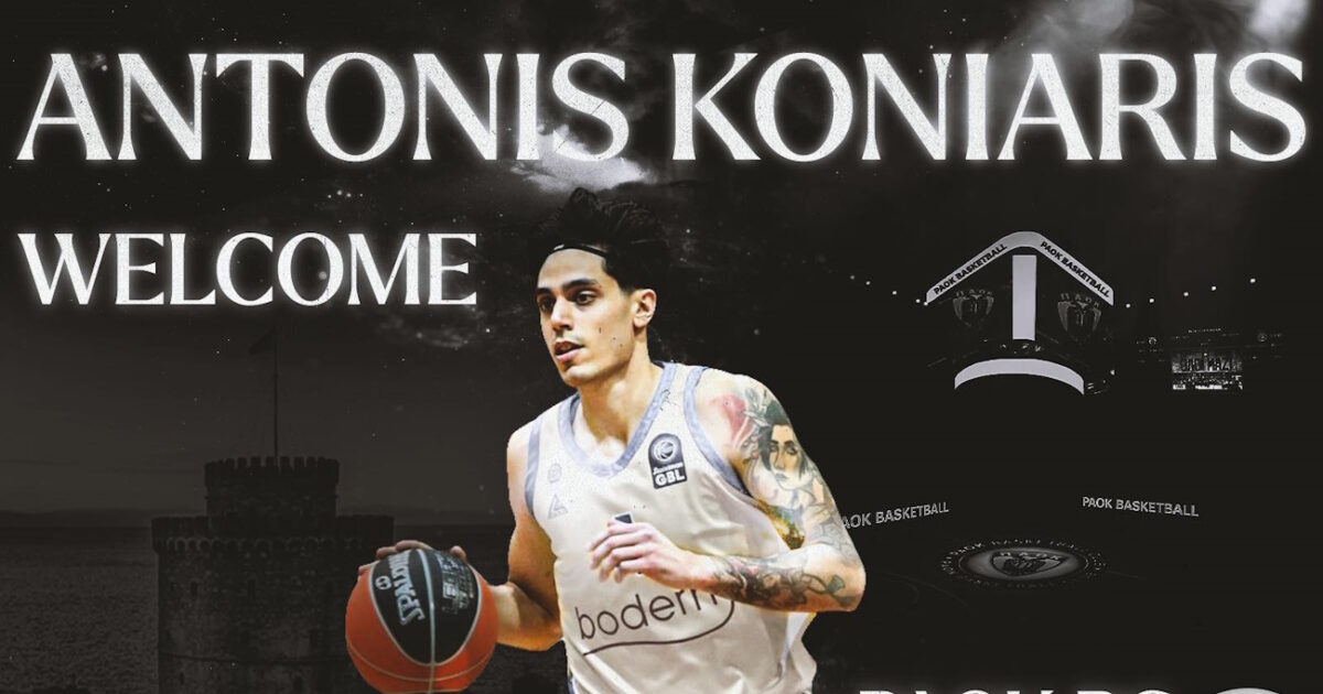 Antonis Koniaris returned to PAOK